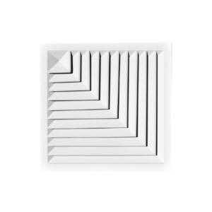 2 way bevelled corner diffuser